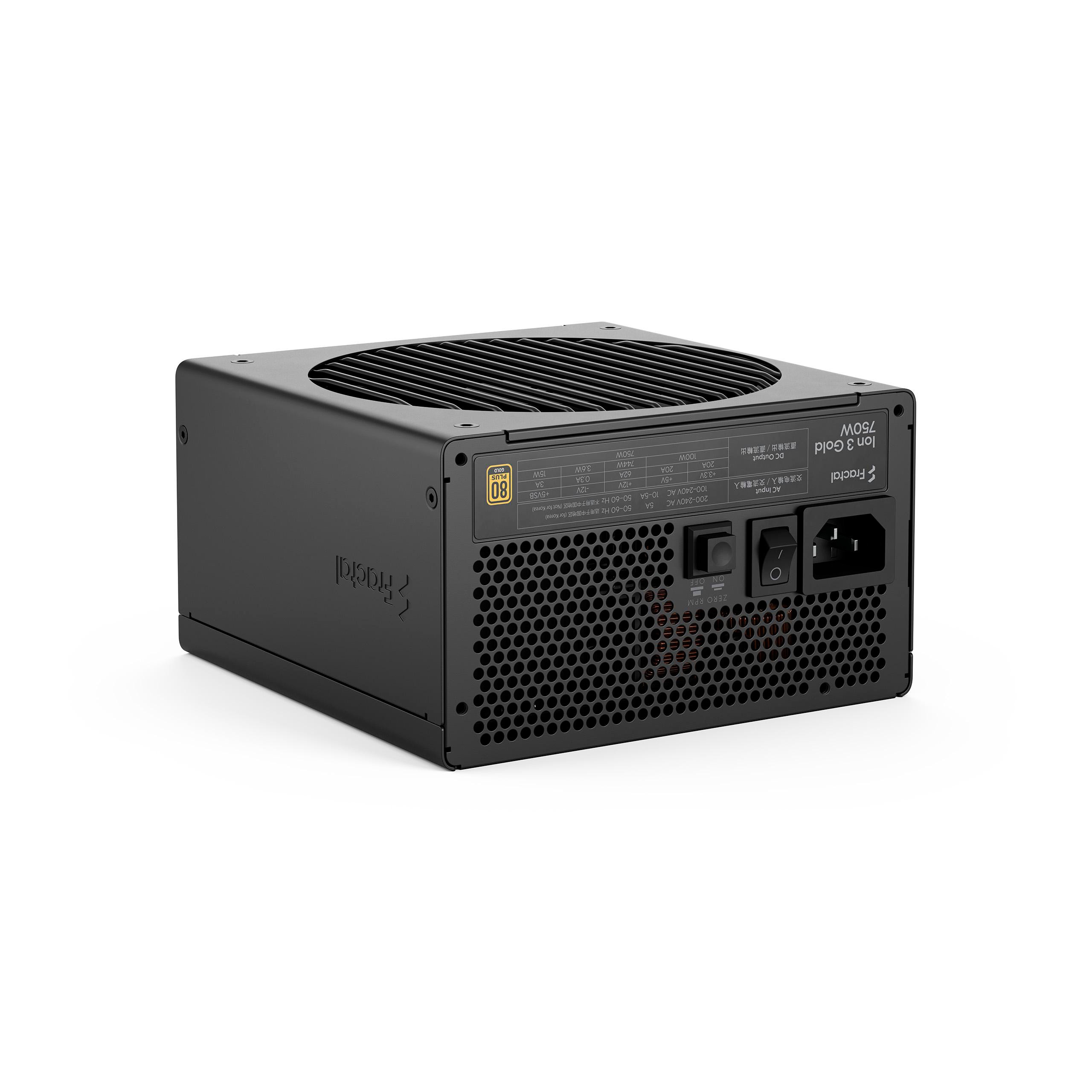 Fractal Design Ion3 Gold 750 Watt Netzteil ATX 3.1 FD-P-IA3G-750-EU