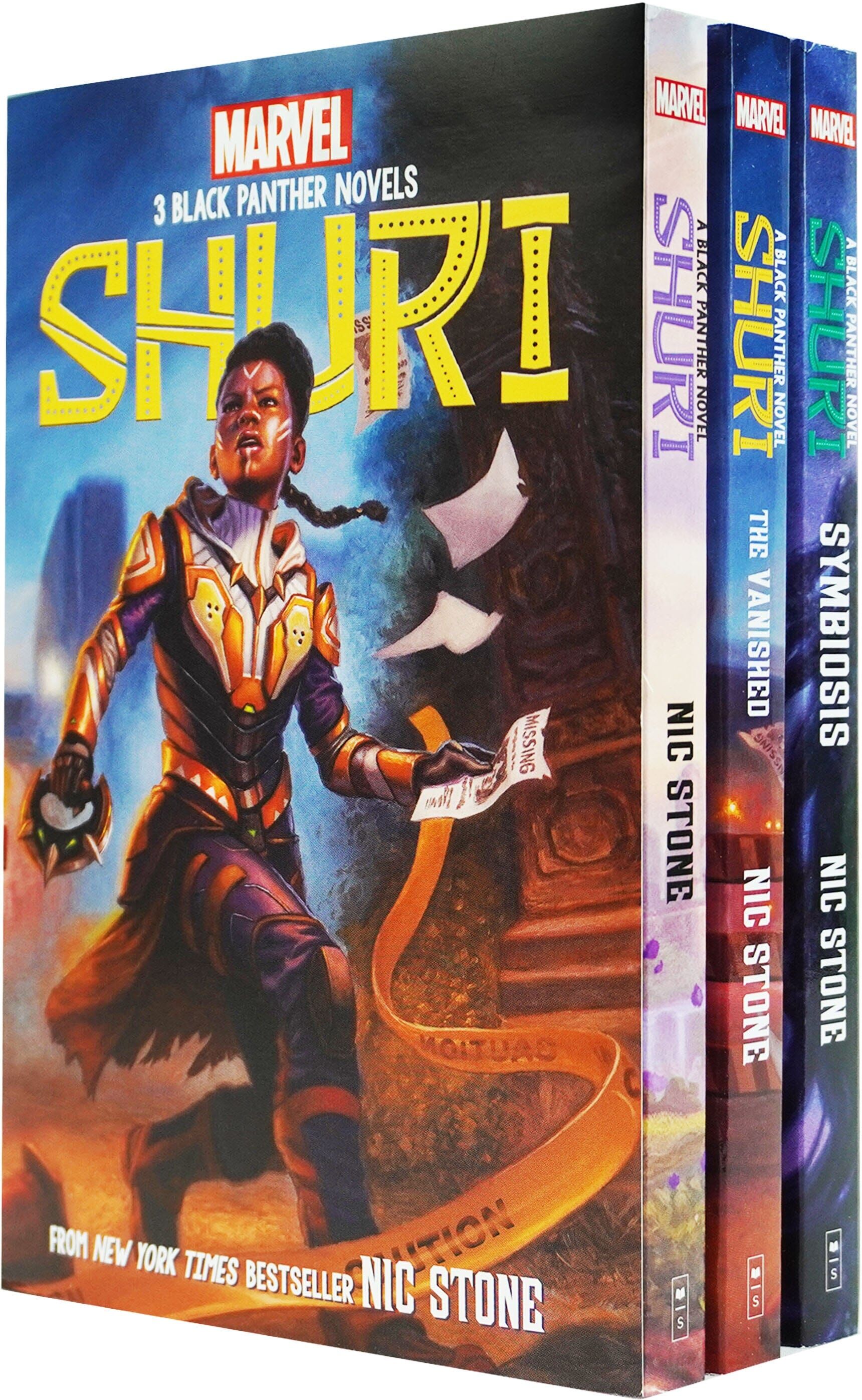 Marvel Black Panther Shuri Series by Nic Stone 3 Books Collection Set - Ages 8-12 - Paperback Scholastic