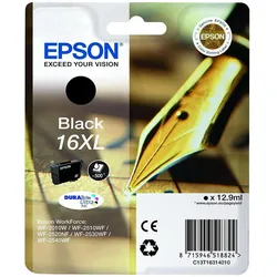 Epson, Druckerpatrone, 16XL DuraBrite Ultra (BK)