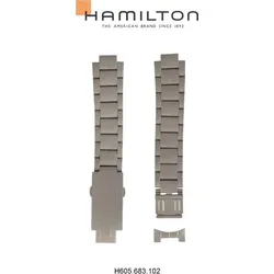 Hamilton - Khaki Field Quartz Band-set Edelstahl H695.683.102 - silber