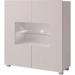 KOMMODE Calabrini 01 mit weißer LED Beleuchtung
