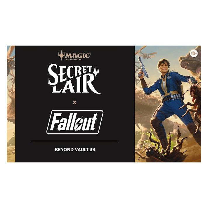 Wizards of the Coast Magic ENG Secret Lair X Fallout Beyond Vault 33 (Englisch, Box Set & Collection) (CAR3143)