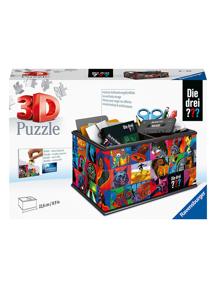 Ravensburger 216tlg. 3D-Puzzle "Aufbewahrungsbox Die drei ??ą" - ab 8 Jahren - onesize