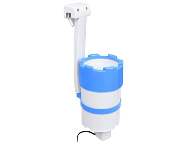 vidaXL Écumoire de Piscine et Pompe avec Adaptateur 16 cm Plastique