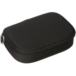 DONAU Federmäppchen oval groß, schwarz