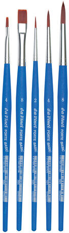 da Vinci "Forte Basic" Synthetikpinsel-Set, 5 Stück
