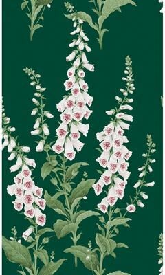 Graham & Brown Foxglove Emerald Wallpaper