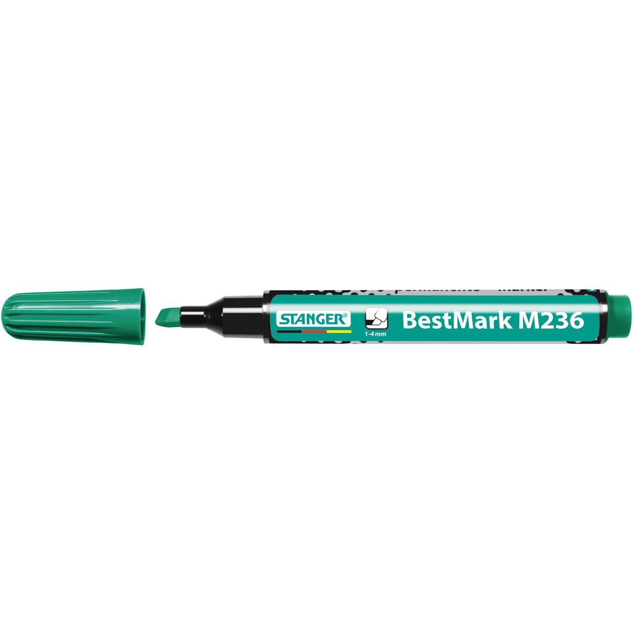 STANGER BestMark M236 Permanentmarker grün 1,0 - 4,0 mm, 1 St.
