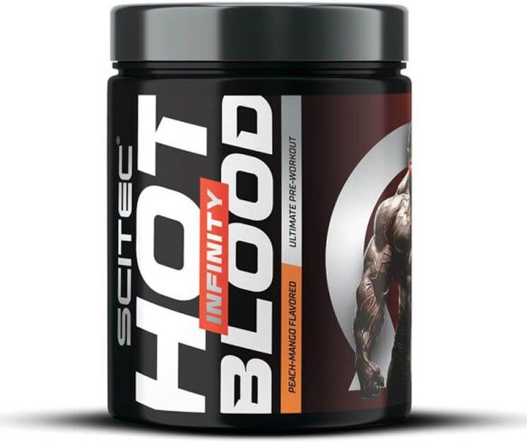 Scitec Hot Blood Infinity 350 g Naranja-Limón
