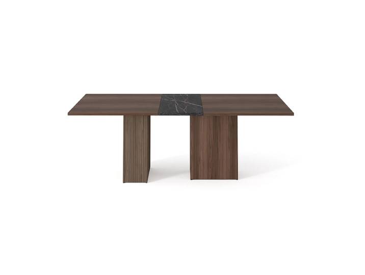 CIANN Tisch ausziehbar LISON 180-225x90x76cm nussbaum