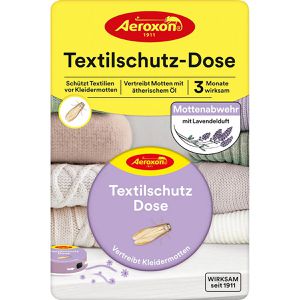 Aeroxon Mottenschutz Textilschutz-Dose, mit Lavendel-Duft, gegen Kleidermotten