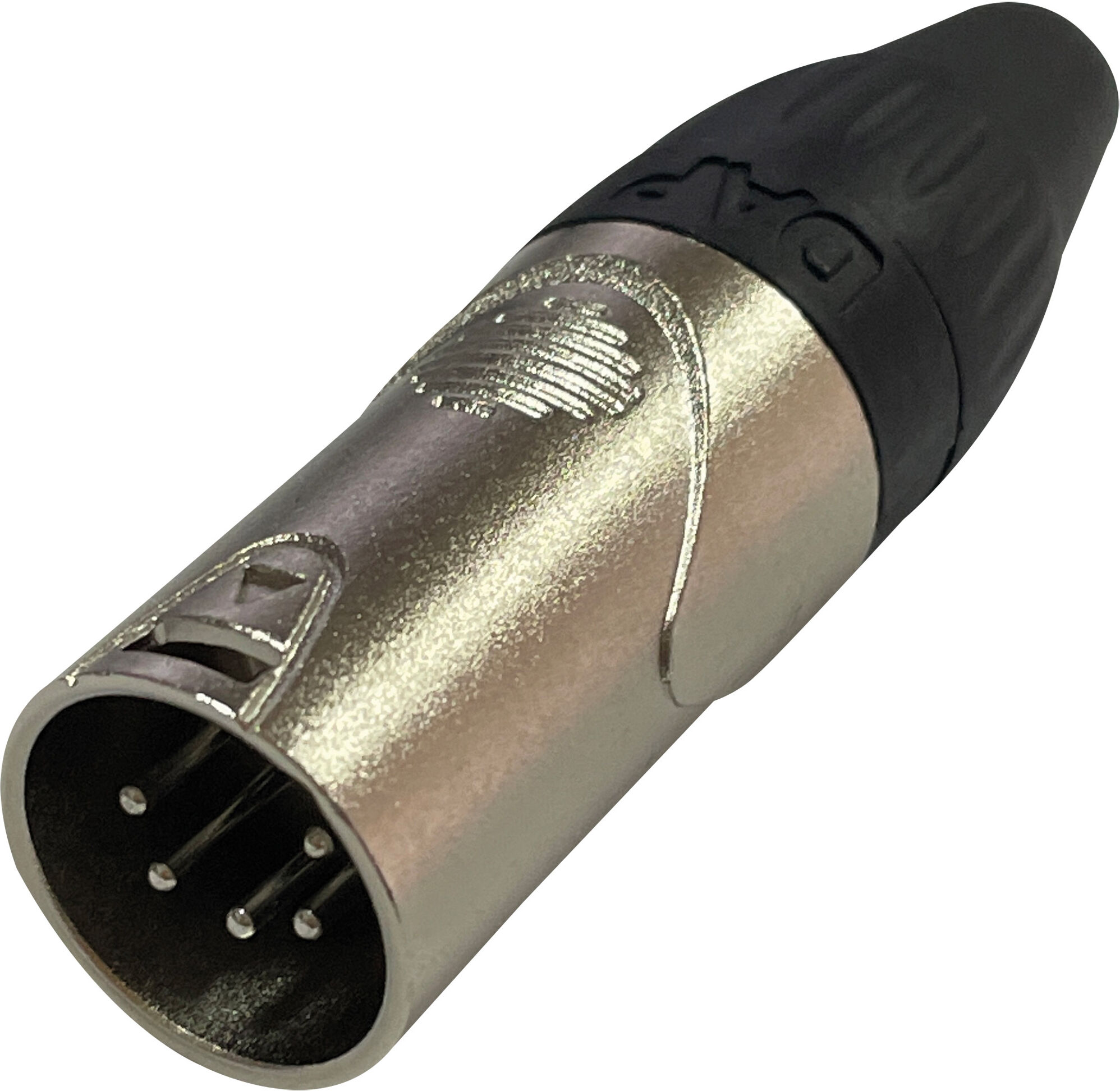 DAP Audio Xlr 5p X-Typ – Stecker, Schwarze Endkappe, Nickelgehäuse