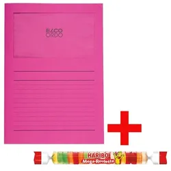 ELCO Organisationsmappe »Ordo classico« 100 Stück inkl. Fruchtgummi »Mega Roulette« 4 fuchsia