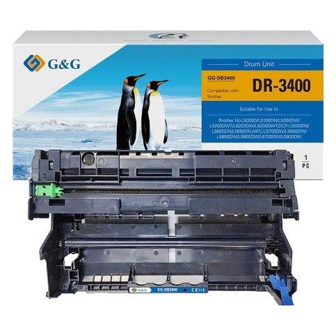 G&G DRUM BR DR3400 30000 PAG (BK) (8DB3400-KGG)
