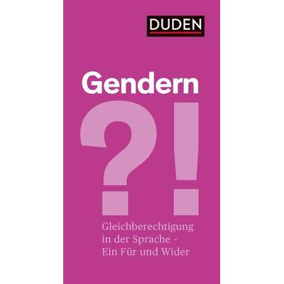 Gendern?!, Taschenbuch von Anne Wizorek,Hannah Lühmann, Duden ein Imprint von Cornelsen Verlag GmbH, 978-3-411-75619-3