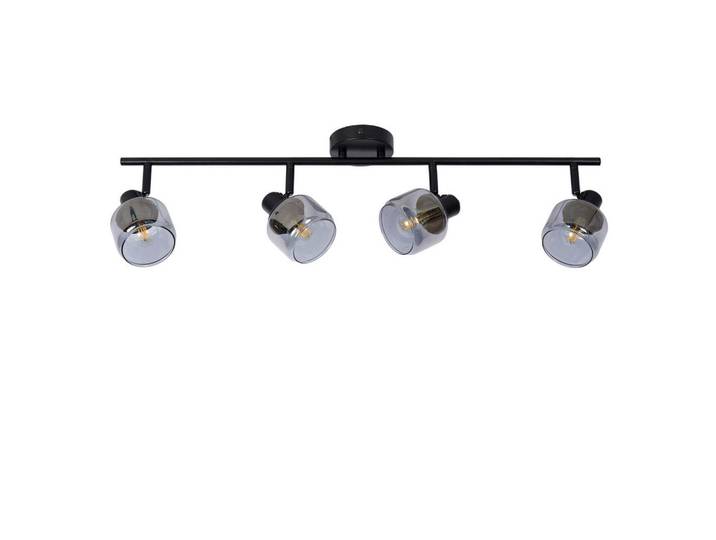 Lucide Strahler Bjorn, Metalloptik, rund, 14x16.5x74 cm, RoHS, Reach, Europäischer Sicherheitsstandard, drehbar, verstellbare Spotlights, kabellos, Lampen & Leuchten, Innenbeleuchtung, Spots & Strahler, Deckenspots