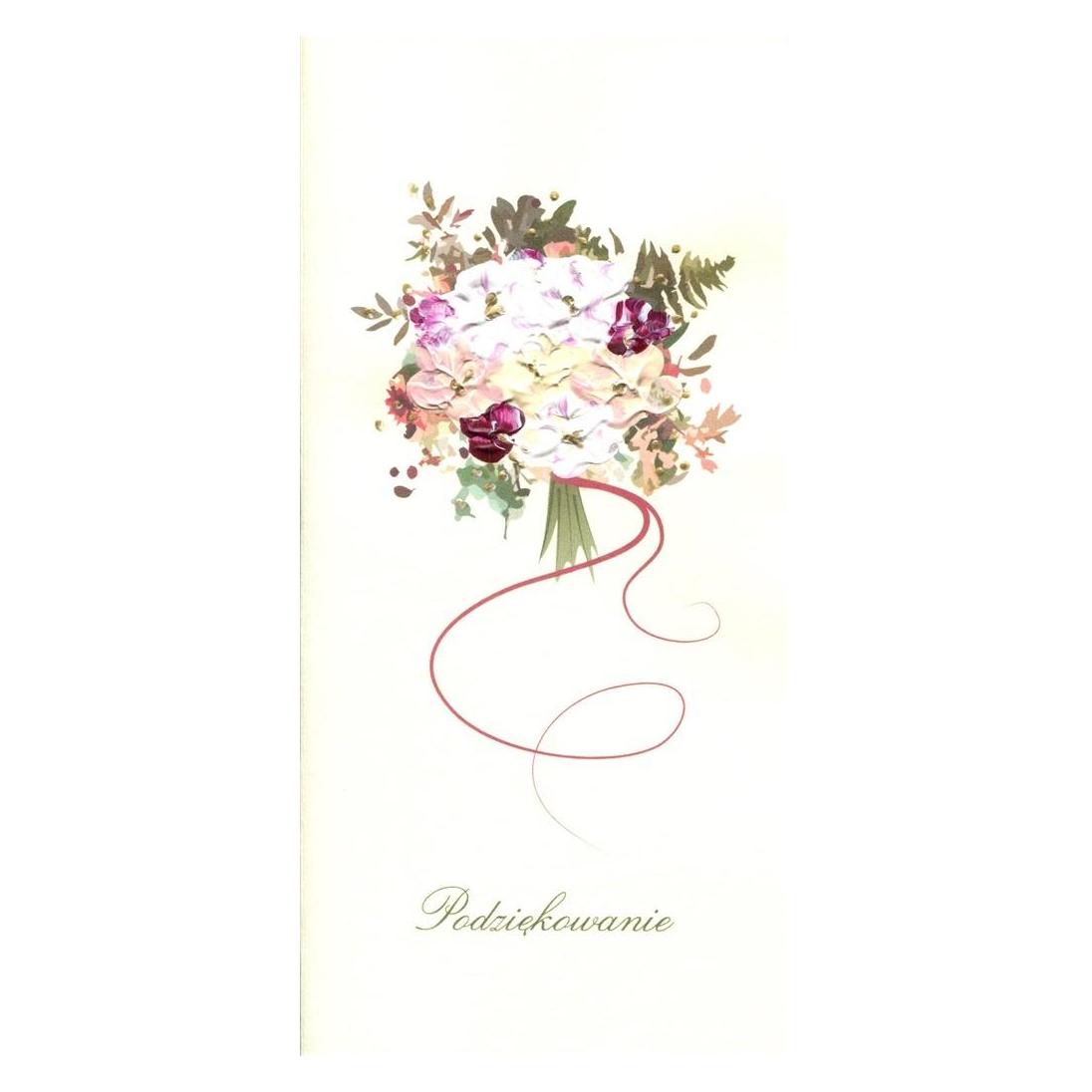 MAK Dankeskarte DL P104 - Blumenstrauss (40959814)