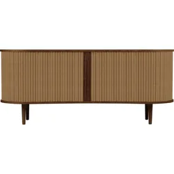 Audacious Sideboard, 160 cm, braun, mit dunklen Eichenholzbeinen