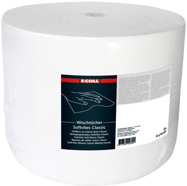 E-COLL Chiffon en non-tissé doux Clas. 700 feuilles 30x38cm blanc (4317784546041)