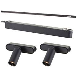 Brilliant G30072/76 Click&Shine Schienen-Basissystem Schwarz