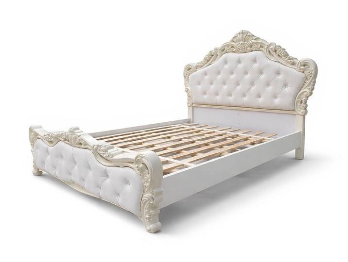 JVmoebel Bett Robustes Massivholzbett mit zeitgemäßem Look Sofort (Bett), Made in Europa