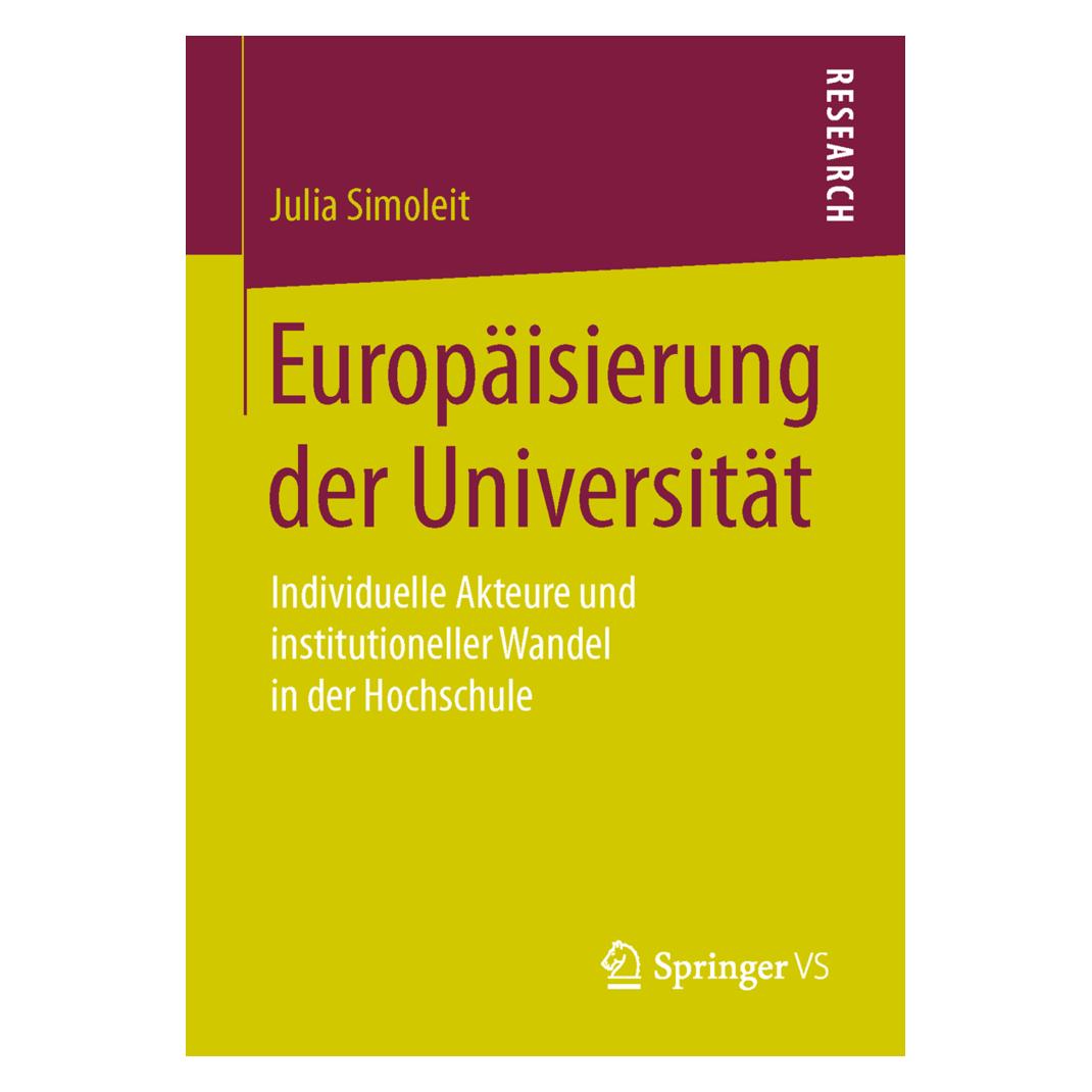 VS Europäisierung der Universität (Deutsch, Softcover, Julia Simoleit) (8736795)