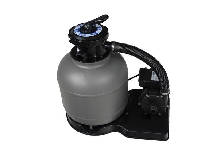 Sandfilterpumpe Eurostar Plus Grau/Schwarz 4.000 l/H