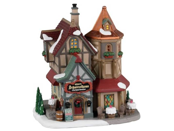 Lemax 35030 Vail Village Lighted Building: Otto's Schnitzelhaus