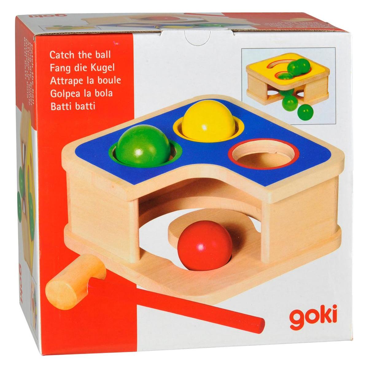 Goki Hammer-Holzbank mit Ball (4013594588645)