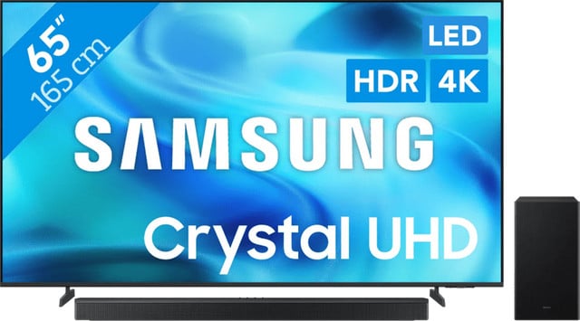Samsung Led TV 65 inch U8070H (2026) met Samsung HW-B750F (2025) Soundbar