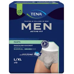 TENA Men Active Fit Pants Normal 4X10 St