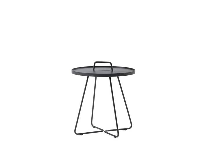 Cane-line On the move bord Tisch Ø37 cm Black