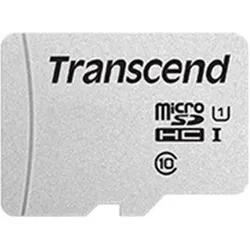 Transcend 300S (16 GB, microSDHC, U3, UHS-I), Speicherkarte, Grau, Silber