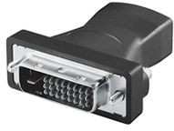 Goobay 68482 HDMI naar DVI-D Dual-Link Adapter, zwart