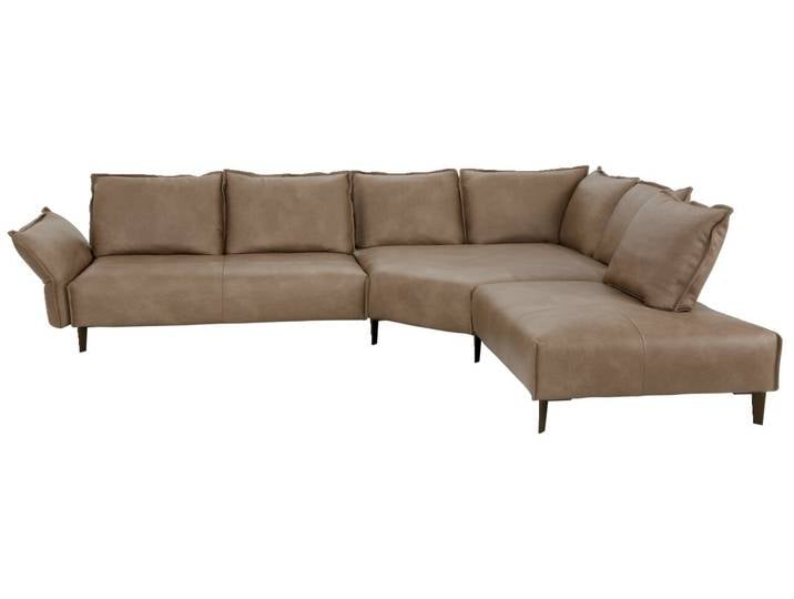 W. Schillig Ecksofas 16660 BONNIE, sand, Leder