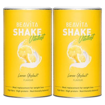 Beavita Vitalkost Plus Zitrone-Joghurt 572g Doppelpack 2x572 g Pulver