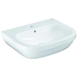 Grohe Waschtisch Euro Keramik 39323 65cm alpinweiß, 39323000 39323000
