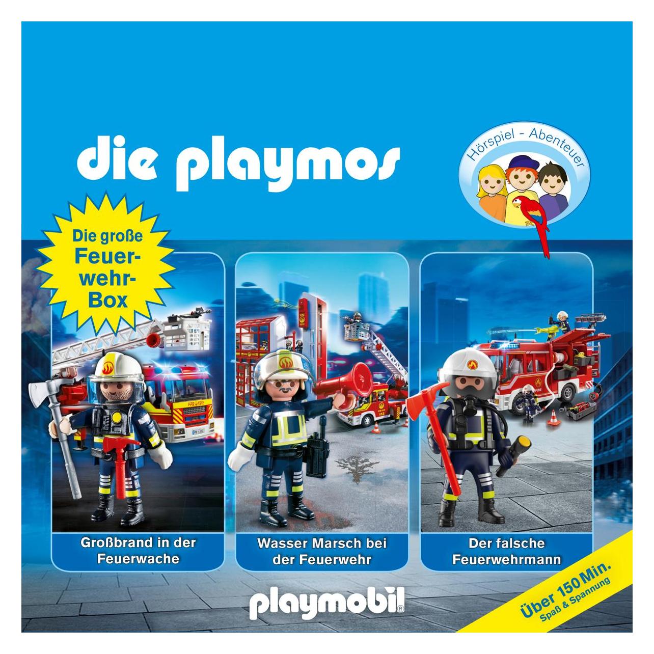 Edel:Kids Die Playmos Hörspiel-Box Feuerwehr (Die Playmos, Deutsch) (1066242FFI)