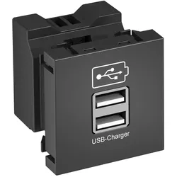 OBO Bettermann Vertr USB Ladegerät MTG-2UC2.1 SWGR1
