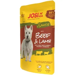 JosiDog Beef & Lamb in Sauce | 24x 100g Hundefutter