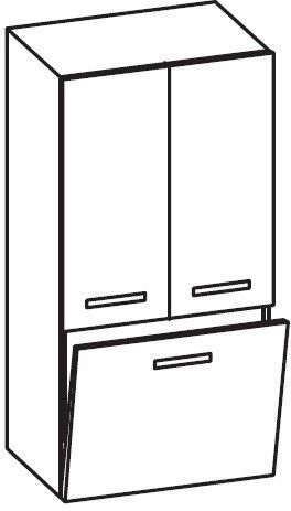 Artiqua 400 Midischrank, Weiß Matt Select, 400-MKT-1-60-7161-171 400-MKT-1-60-7161-171