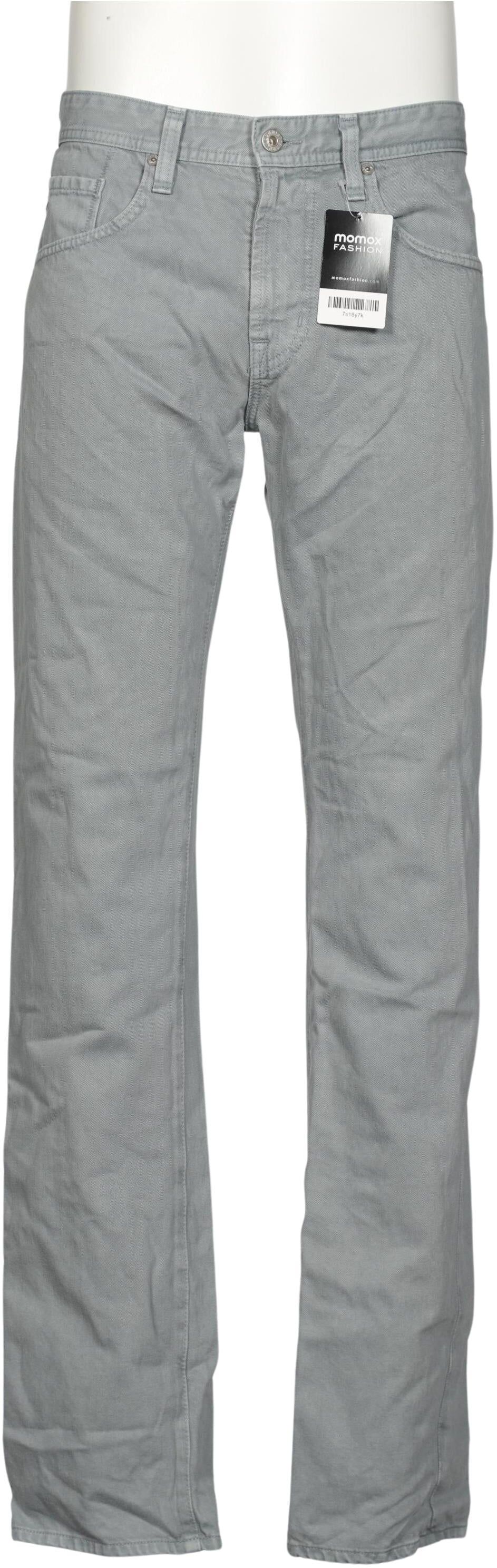 AG Adriano Goldschmied Herren Jeans, Grau, Gr. W34, Baumwolle / Lyocell - Second Hand