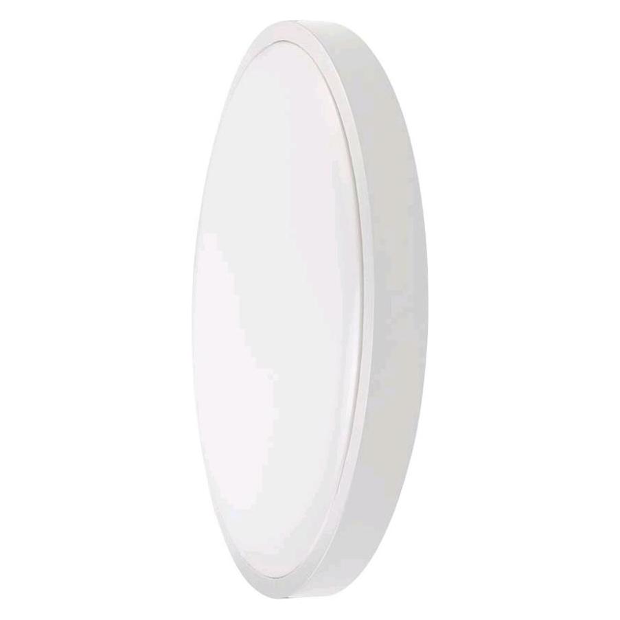 V-Tac VT8618SWRD 18W LED Lichtkuppel Runder Mikrowellensensor Weisser Rahmen 4000K IP44 (1800 lm) (7660)