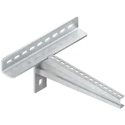 Niedax NIE KTTSS300 Klemmausleger sehr schwer 156X330mm 10,0 kN feuerverz., Elektronikzubehör + Gehäuse, Grau
