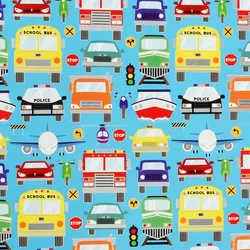 Star Geschenkpapier Fahrzeuge 70cm x 2m Rolle Geschenkpapierrolle mit Auto Motiv Geschenk Papier Kindergeburtstag Geburtstag Junge Farbiges Packpapier Bunt