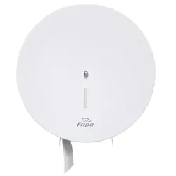 Toilettenpapierspender Großrollen Fripa Metall, weiß Durchmesser ca. 35 cm, Jumbo-Standard