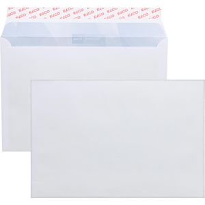 ELCO Versandtaschen 74495.12, weiß, B5, ohne Fenster, haftklebend, aus Papier, 10 Stück