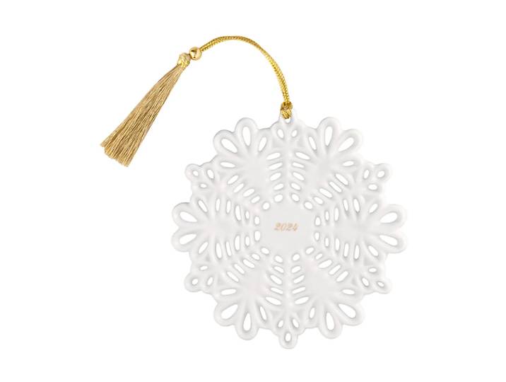Villeroy & Boch Suspension en flocon de neige Christmas Classics Blanc