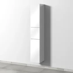 Sanipa Hochschrank „3way“ 300 × 1700 × 345 mm Anschlag links, in Weiß (glanz), Anschlag links