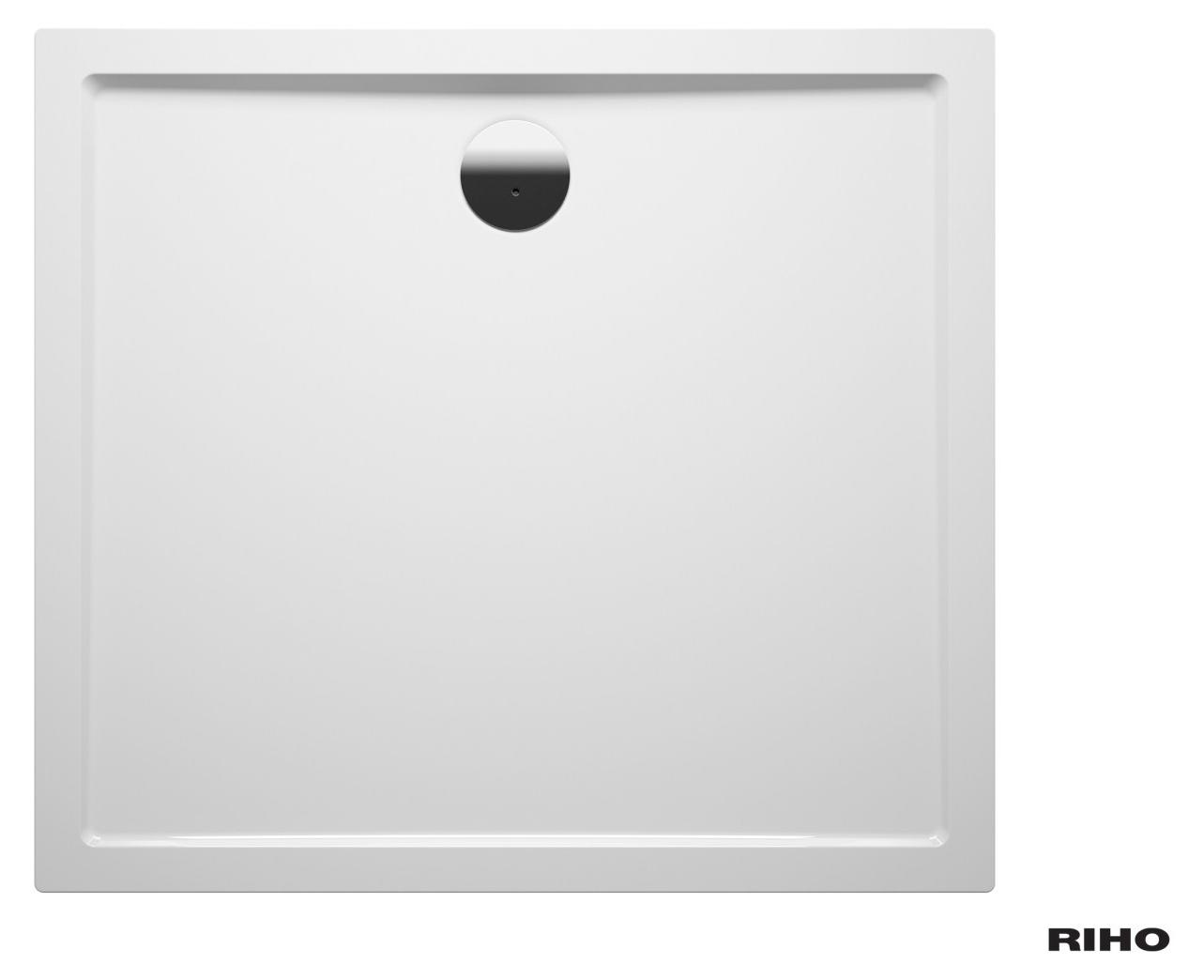 RIHO Sion Rechteck-Duschwanne, Ablauf 90mm, ohne Füße und Schürze, weiß glänzend, D003014005